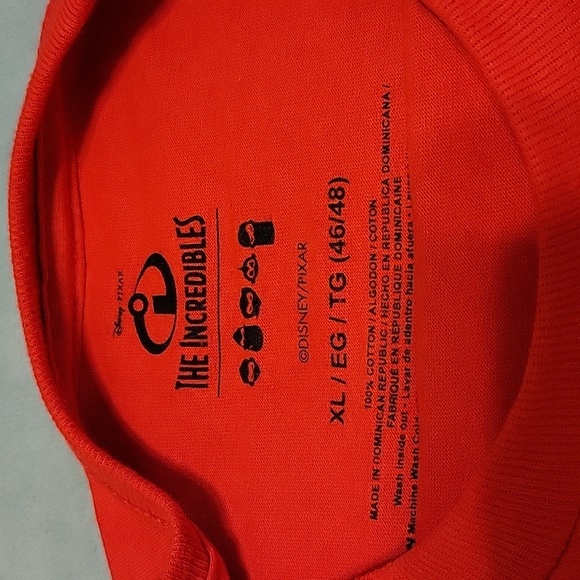 🫧 Disney Incredibles Red "Incredible Dad". Size XL Men - Picture 3 of 6